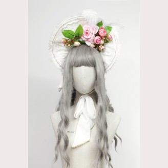 Souffle Song Flower Lace Lolita Bonnet
